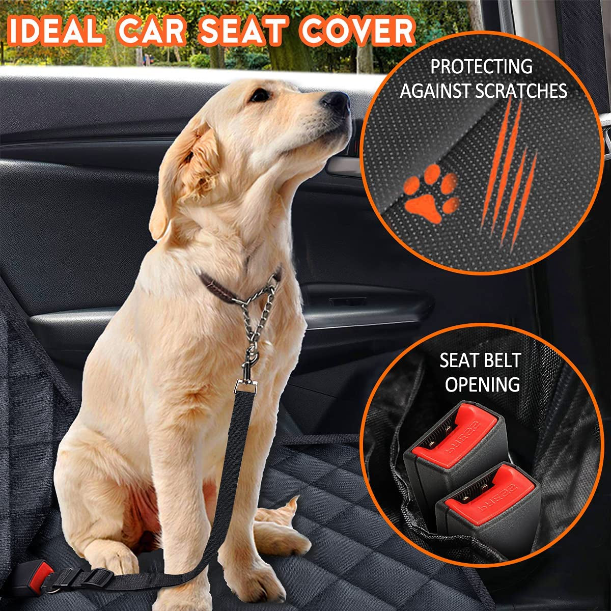 Dog Car Seat Coverdle